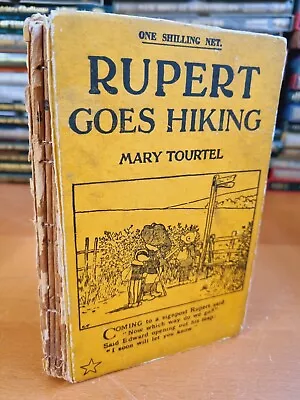 MARY TOURTEL Rupert Goes Hiking - Rupert Little Bear Library No. 30 - 1930s • £4.24