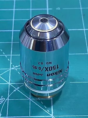 Nikon 150X/0.95 ∞/0 EPI WD2.0 Microscope Objective  • $888