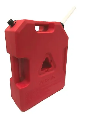 3 Gallon Plastic Jerry Can Refill Tank For Jeep Outdoor  + Locking Nozzle Spout • $47.59