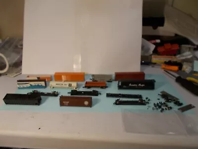 Lot Of N Scale Cars Parts Pieces. • $35