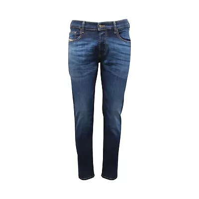 9330AQ Jeans Uomo DIESEL D-YENNOX Man Denim Trousers Blue • £131.10