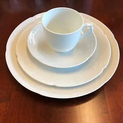 Kaiser West Germany  Dubarry  White Tea Service Dinnerware • $10