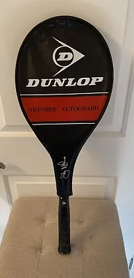 $22.52 • Buy Vintage John McEnroe Autograph 1 Dunlop Mid-Size Graphite Tennis Racquet