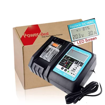 NEW For Makita DC18RC 18V Lithium Ion Battery DC18RA Optimum Rapid Charger • $31.80