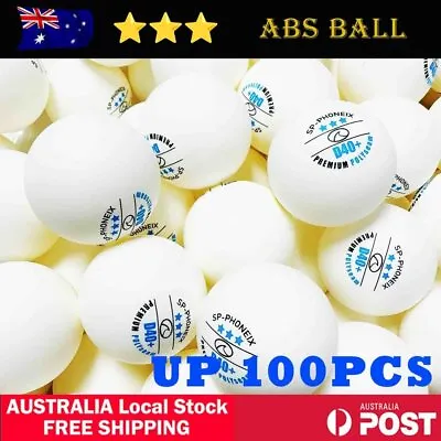 SP-Phoneix 3 Star Table Tennis ABS Plastic Balls PingPong Balls Seamless Design • $38.99