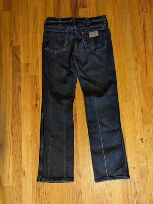 Wrangler Cowboy Cut Slim Fit Jeans -Black- 33x32 • $26