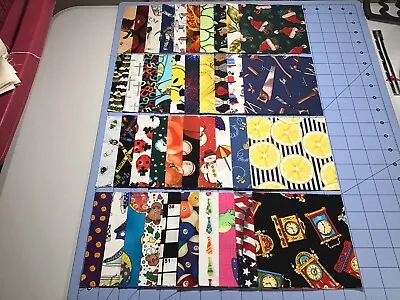 I SPY Quilt Squares Lot Of (40)  5 X5  100% Cotton Rotary Cut RARE SQUARES • $9