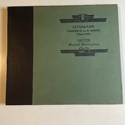 12  78 RPM Set (3) Gregor Piatigorsky-Schumann Concerto In A Minor Op 129/AM-247 • $25