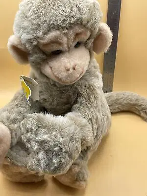Vintage Dakin Pillow Pets LITTLE JOCKO Monkey 14  Plush Stuffed Animal Toy • $40