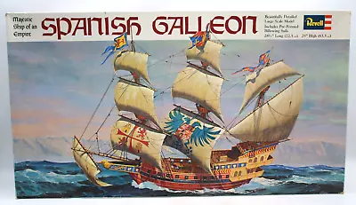 1974 Revell SPANISH GALLEON Majestic Ship Of An Empire H-400 28  Long  25  High • $119.99