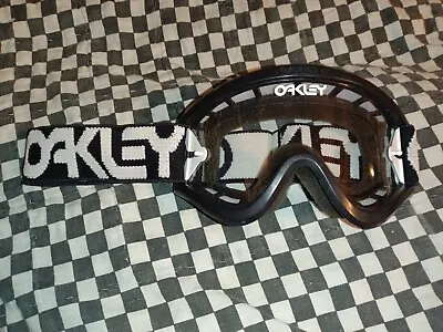 Vintage  Oakley Racing Goggles/mask   Bmx mxama Motocross Helmet Visor  • $225