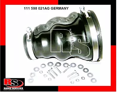 German VW Type 1 Swing Axle Boot Kit/ Porsche 356 Rear Screw Clamps 111598021AG • $20.20