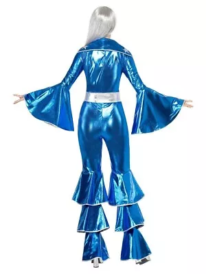 Ladies 1970s Dancing Dream Fancy Dress Costume 70s 70's Outfit By Smiffys Medium • $39.99