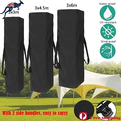 $22.99 • Buy Waterproof Gazebo Marquee Carry Bag Garden Polyester 3 Sizes With 2 Side Handles