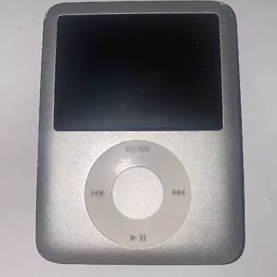 $29.80 • Buy Apple IPod Nano 3rd Generation Silver (4GB) USB MP3 Player For Parts Or Repair