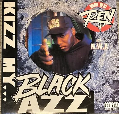 MC Ren Kizz My Black Azz EP Vinyl LP Hip Hop NWA 1992 Dr Dre Ice Cube Reckless • $61.01