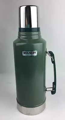 $41.52 • Buy Stanley Classic 2 Quart Vacuum Bottle Hammertone Green Thermos 
