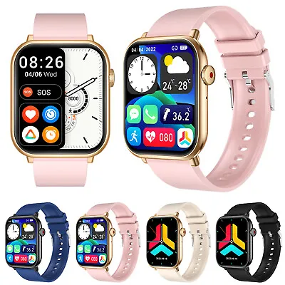 $43.99 • Buy 2023 Smart Watch Women Heart Rate Fitness Tracker For IPhone Android Bluetooth
