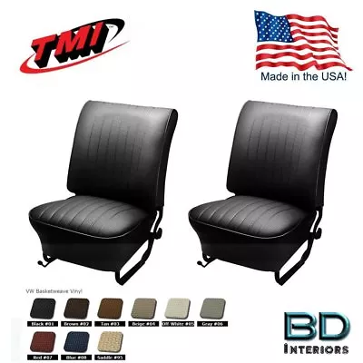 1965 - 1967 VW Volkswagen Bug Beetle Front & Rear Seat Upholstery Any BW Color • $343.13