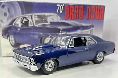 GMP 1/18 Scale 1970 CHEVY DRAG NOVA”PRO-STREET”Limited Edition  • $250