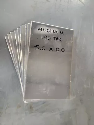 $45 • Buy Aluminum 2024-T3 Plate .190THK. 5.0  X 8.0  (10 Pcs)