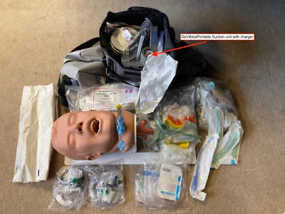 $725 • Buy Simulaids Advanced Airway Head - Paramedic Training Manikin With Extras