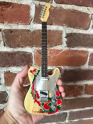 Jimmy Page Guitar Led Zeppelin Collectible Fender Tele Dragon Guitar Mini Guitar • $36.99