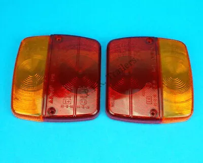 2 X AJBA FP11 Replacement LENS For 4 Way Rear Trailer Lamp Light Daxara & Erde • $13.52