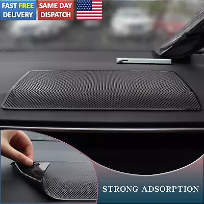 $10.49 • Buy Car Anti Slip Dash Non-Slip DashBoard Pad Sticky Mat Holder Phone Keys Coins GPS