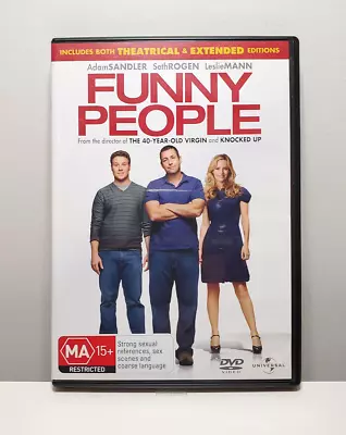 Funny People 2009 DVD R 245 Adam Sandler - Very Good Condition - Free Postage • $4.65