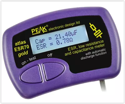 Peak Atlas ESR70 Gold ESR Meter With “Audible Alerts”  • $129.95