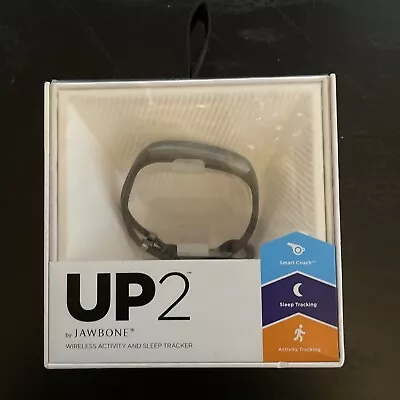 Jawbone Up2 Wireless Activity & Sleep Tracker JL03-6363CFI-US Dark Grey Wearable • $9.95