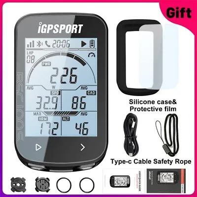 IGPSPORT BSC100S Bike Computer GPS Bicycle Computer Bike Speedomete • $39.90
