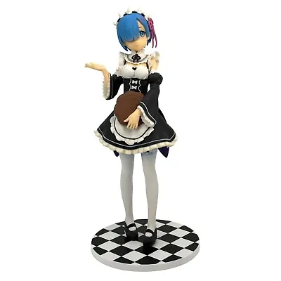 Sega Starting Life In Another World: Rem Ram Blue Hair Maid Action Figure • $29.95