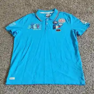 Gaastra French West Indies Regatta Edition MMXIV Men’s Polo Shirt XXL NWT • $99.99