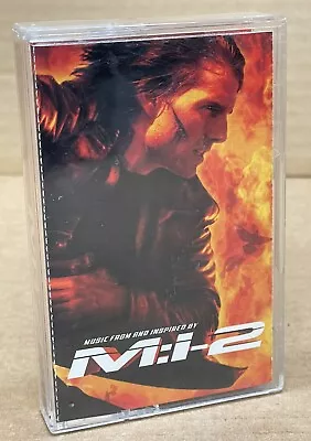 Mission Impossible 2 Cassette Tape M: I-2 Soundtrack W/Metallica Limp Bizkit 🔥 • $14.39