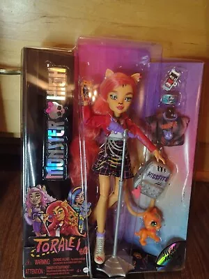 Monster High Toralei Fashion Doll - HHK57 Sweet Fangs New In Box • $18.85
