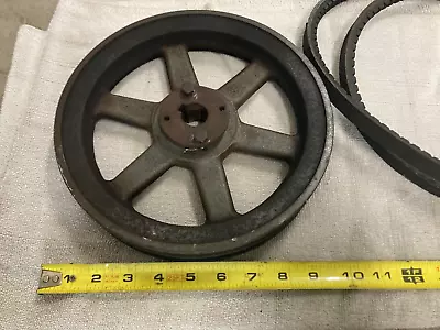 Pressure Washer Pump 1  Belt Drive Pulley Assembly 9- 5/8  & Belts • $40