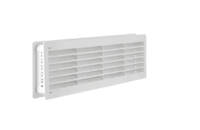 Door/wall Bathroom Louvre Air Flow Double Sided Vent90mm X 445mm • £8.99