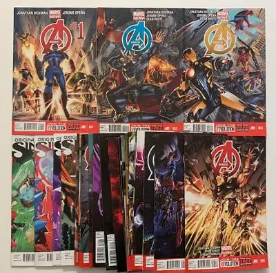 Avengers #1 To #32 (no #23) (Marvel 2013) 31 X FN+ To NM Condition Issues. • $118.28