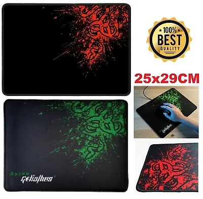 Smooth Razer Mouse Pad Soft Rubber Gaming Speed Mat For Laptop/Desktop/PC/Office • $11.49