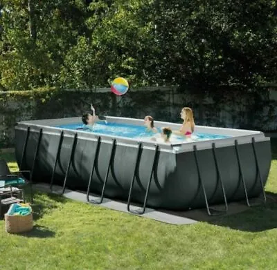 Ultra XTR Frame Above Ground Swimming Pool 18ft X 9ft X 52  Rectangular #26356 • £1299