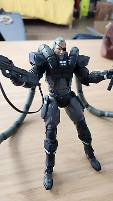 Metal Gear Solid 2 SOLIDUS SNAKE 6” Figure McFarlane Toys 2001 + Accessories • $45