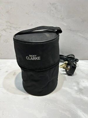 Nicky Clarke Compact Heated Rollers & Pins - Model NHS005 In Travel Bag • £13.50
