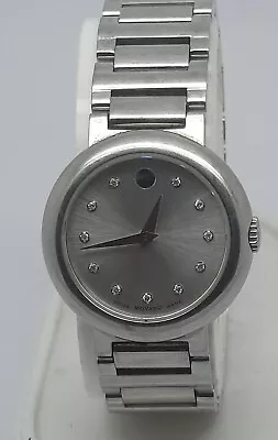 Movado Concerto Quartz Diamond Lady 26mm • $119.99