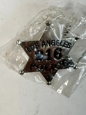 Los Angeles Detective Police 216 Mini Badge Lapel Pin NIP • $10