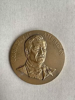 John Wayne American Commemorative Coin Medallion 1979 Cowboy 3  Vintage • $10