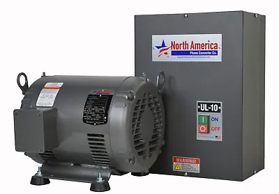 UL-10 Pro-Line 10HP UL Listed Rotary Phase Converter - NEW - Made In USA • $1173