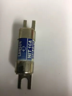 £2.95 • Buy LAWSON Fuse NIT16  16A BS88 415V Cartridge Fuse Link 