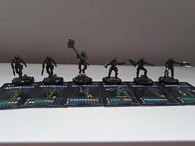 £16.99 • Buy X6 XBOX 2007 HALO Action Clix Master Chief Bundle Woth Cards